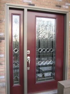 All replacement doors use safety or tempered glass for security and comfort.